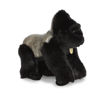 Picture of Aurora® Adorable Miyoni® Silverback Gorilla Stuffed Animal - Lifelike Detail - Cherished Companionship - Black 13 Inches