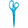 Picture of JAM PAPER Multi-Purpose Precision Scissors - 8 Inch - Blue - Ergonomic Handle & Stainless Steel Blades - Sold Individually