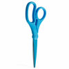 Picture of JAM PAPER Multi-Purpose Precision Scissors - 8 Inch - Blue - Ergonomic Handle & Stainless Steel Blades - Sold Individually