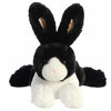 Picture of Aurora® Adorable Flopsie™ Dutch Rabbit Stuffed Animal - Playful Ease - Timeless Companions - Black 12 Inches