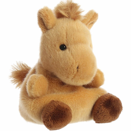 Picture of Aurora® Adorable Palm Pals™ Gallop Pony™ Stuffed Animal - Pocket-Sized Fun - On-The-Go Play - Brown 5 Inches