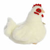 Picture of Aurora® Adorable Miyoni® White Hen Stuffed Animal - Lifelike Detail - Cherished Companionship - White 9 Inches