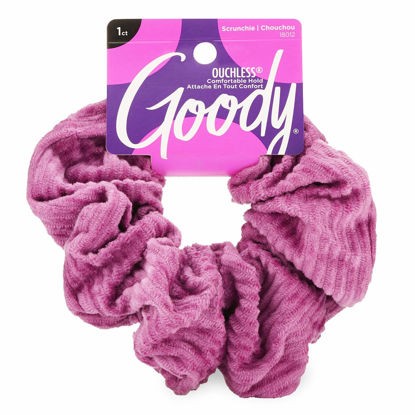 Picture of Goody XL Hair Scrunchie - Large, Velvet - Help Keep Hairs In Place - Hair Accessories