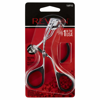 Picture of Revlon Eyelash Curler, For Natural Lash Look, Silver