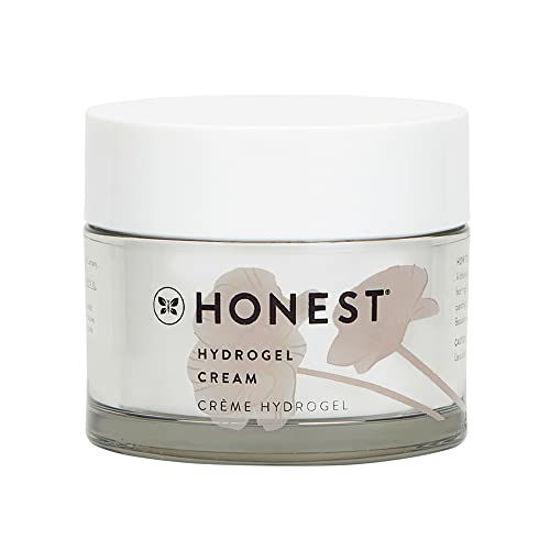 Picture of Honest Beauty Hydrogel Cream with Hyaluronic Acid, Jojoba, + Squalane | Oil Free, Lightweight, Moisturizing | EWG Verified, Vegan + Cruelty Free | 1.7 fl oz