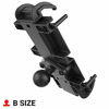 Picture of RAM Mounts Quick-Grip XL Phone Holder with Ball RAM-HOL-PD4-238AU with B Size 1" Ball