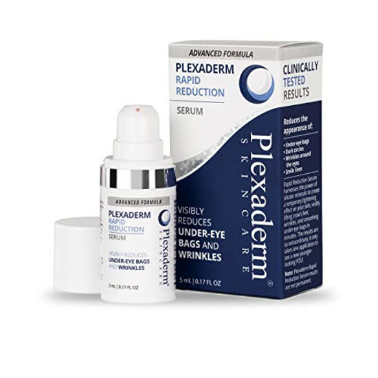 Picture of Plexaderm Rapid Reduction Eye Serum - Advanced Formula - Anti Aging Serum Visibly Reduces Under-Eye Bags, Wrinkles, Dark Circles, Fine Lines & Crow's Feet Instantly - Instant Wrinkle Remover for Face