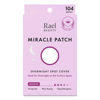 Picture of Rael Pimple Patches, Miracle Overnight Spot Cover - Hydrocolloid Acne Patches for Face, Zit and Blemish Spot, Thicker & Extra Adhesion, Acne Absorbing Cover, for All Skin Types, Vegan, Cruelty Free, 3 Sizes (104 Count)