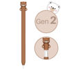 Picture of NIUTRENDZ Cute Bear Apple Pencil Case for Apple Pencil 2nd Generation Case Silicone Protective Cover Sleeve Skin Accessories (Brown)