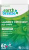 Picture of Earth Breeze Laundry Detergent Sheets - Fresh Scent - No Plastic Jug (60 Loads) 30 Sheets, Liquidless Technology…