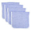 Picture of Synrroe Muslin Burp Cloths Large 20 by 10 Inches 100% Cotton 6 Layers Extra Absorbent and Soft 4 Pack Purple