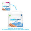 Picture of WaterWipes Plastic-Free Original Baby Wipes, 99.9% Water Based Wipes, Unscented & Hypoallergenic for Sensitive Skin, 300 Count (5 packs), Packaging May Vary