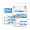 Picture of WaterWipes Plastic-Free Original Baby Wipes, 99.9% Water Based Wipes, Unscented & Hypoallergenic for Sensitive Skin, 300 Count (5 packs), Packaging May Vary