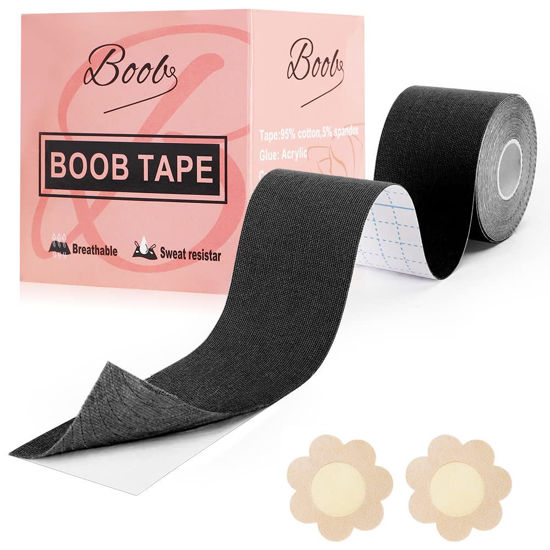 Boob Tape, Boobytape Breast Lift Tape With 2 Pcs Adhesive chest