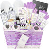 Picture of Spa Gift Baskets Set for Women, Luxury Spa Gift Set - 18Pcs Lavender Bath and Body Gift Basket, Home Spa Kit Include Bath Bombs, Body Lotion, Bubble Bath for Women Relaxing, Best Gift for Christmas, Birthday. Bath Gift Set for women.