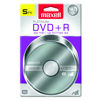 Picture of Maxell - 639031, Platinum DVD+R - High Capacity Write-Once Discs for Videos & Digital Storage - 4.7GB Storage with 16X Write Speed Up To 120 Min, Exceptional Archival Life - Pack 5