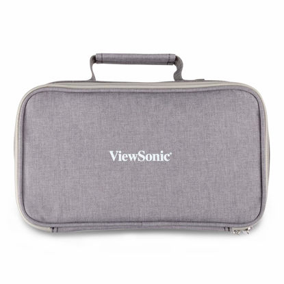 Picture of ViewSonic PJ-CASE-010 Zipped Soft Padded Carrying Case for M1 Projector Gray