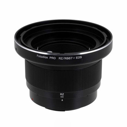 Picture of Fotodiox Pro Lens Mount Adapter Compatible with Mamiya RB67/RZ67 Mount Lens to Canon EOS (EF, EF-S) Mount D/SLR Camera Body - with Gen10 Focus Confirmation Chip and Built-in Focusing Helicoid