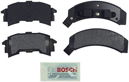 Picture of Bosch BE262 Blue Disc Brake Pad Set for Pontiac: 1984-88 6000, 1984-87 Fiero - REAR