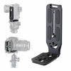 Picture of DSLR Camera L Bracket Vertical Horizontal Switching Tripod Quick Release Plate Compatible with Canon Nikon Sony DJI Osmo Ronin Zhiyun Stabilizer Tripod Monopod