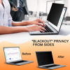 Picture of Mamol Laptop Privacy Screen 17 Inch for 16:10 Widescreen Display, Anti Blue Light Glare Privacy Filter, Removable Laptop Screen Privacy Shield 17 in, Anti-Scratch Screen Protector