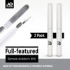 Picture of 2 Pack - Airpods Cleaning Kit Earbud Cleaning Kit - Phone Cleaning Kit in-Ear Headphones Cleaning Pen Tool, Portable 3-in-1 Laptop Cleaning Kit Electronic Cleaner with a Sponge, Metal Pen Tip