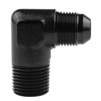 Picture of EVIL ENERGY 8AN to 1/2" NPT Male 90 Degree Fitting Adapter Aluminum