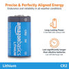 Picture of Amazon Basics 12-Pack CR2 Lithium Batteries, 3 Volt, Long Lasting Power, Low Self-Discharge Rate