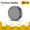 Picture of DIYMAG Ceramic Round Magnets for Crafts 400 Packs with Adhesive Backing. 0.7Inch (18mm) Small Magnets Perfect for Fridge, DIY, Building, Scientific, Craft, and Office.（0.7 * 0.12Inch-400p）