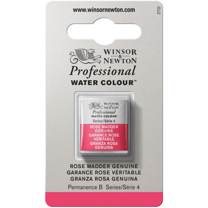 Picture of Winsor & Newton Professional Watercolor, Half Pan, Rose Madder Genuine