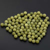 Picture of LPBeads 100PCS 8mm Natural Green Jade Beads Gemstone Round Loose Beads for Jewelry Making with Crystal Stretch Cord