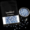 Picture of Beadsland Hotfix Rhinestones, 1440pcs Flatback Crystal Rhinestones for Crafts Clothes DIY Decorations, Light Sapphire, SS20, 4.6-4.8mm