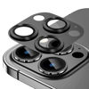 Picture of POROLIR Metal Camera Lens Protector Compatible for iPhone 14 Pro Max/iPhone 14 Pro, Metal Plus 9H Tempered Glass Screen Camera Cover for iPhone 14 Pro/iPhone 14 Pro Max 5G, Black