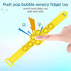 Picture of xiaoniubenben 2021 Upgraded Push pop Bubble Fidget Wristband Toys,Stress Relief and Anti-Anxiety Tools Sensory Irritability Toy for Autism to Relieve Stress for Kids and Adults(watchband-Yellow)