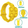 Picture of xiaoniubenben 2021 Upgraded Push pop Bubble Fidget Wristband Toys,Stress Relief and Anti-Anxiety Tools Sensory Irritability Toy for Autism to Relieve Stress for Kids and Adults(watchband-Yellow)