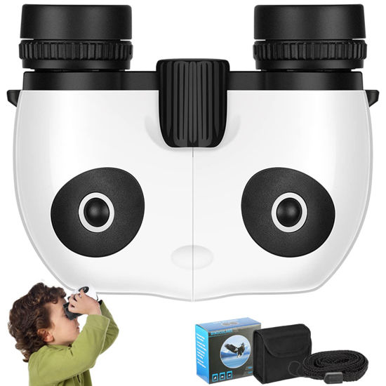 Picture of Compact Mini Binoculars for Kids - 8x21 Zoom Kids Binoculars Toy Gift Shock Proof for 3 4 5 6 7 8 9 10 11 12 13 Years Old Boys Girls Bird Watching Sporting Events Children Best Present