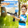 Picture of Electric Gel Gun Blaster, MOMSIV Gel Ball Blaster with 50,500+ Water Gel Beads and Goggles Shooting Game Assembled Gel Blaster Pistol Toy for Boys Girls Outdoor Yard Activities