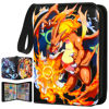 Picture of Cards Binder Card Holder 9-Pocket, Trading Card Games Collection Binder Case Book Fits 900 Cards With 50 Removable Sleeves