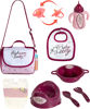 Picture of Fash N Kolor - Complete Baby Doll Changing Travel Diaper Bag with Baby Doll Accessories Set -Including 2 Magic Bottles, Pacifier, Pamper and lot more Accessories for your Baby Doll Bag