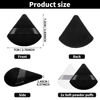 Picture of Sibba 2 Pieces Triangle Powder Puffs Face Cosmetic Powder Puff Washable Reusable Soft Plush Powder Sponge Makeup Foundation Sponge for Face Body Loose Powder Wet Dry Makeup Tool (2Pcs Black&White)