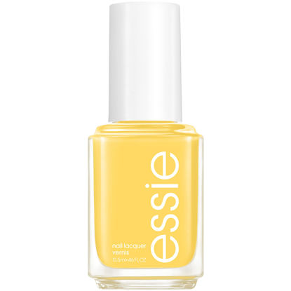 Picture of essie Salon-Quality Nail Polish, 8-Free Vegan, Push Play Collection, Yellow, Sunshine Be Mine, 0.46 oz.