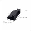 Picture of ThreeBulls 30 Pcs Silicone USB Cap Port Cover Anti Dust Protector for Female End Black