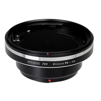 Picture of Fotodiox Pro Lens Mount Adapter, for Bronica GS (GS-1) PG Lens to Nikon F-Mount DSLR Cameras