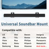 Picture of notiela Universal Soundbar Mount Shelf Sound Bar Mounts for Samsung, Sony, LG, Vizio, Bose, Onn and More Soundbar Wall Mount - Sound Bar Mount Under TV