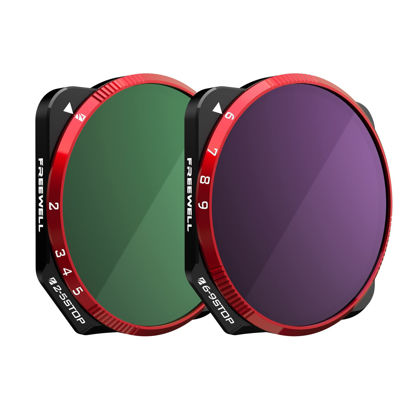 Picture of Freewell Variable ND 2-5 Stop, 6-9 Stop 2 Pack VND Filters Camera Lens Filters Compatible with Mavic 3