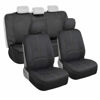 Picture of Motor Trend SpillGuard Waterproof Car Seat Covers for Front Seats, Beige Stitching - Durable Neoprene Car Seat Protectors, Easy to Install, Interior Covers for Auto Truck Van SUV