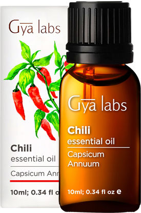 Picture of Gya Labs Chili Essential Oil (10ml) - Strong, Smoky & Spicy Scent