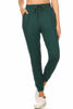 Picture of Leggings Depot Women's Relaxed fit Jogger Track Cuff Sweatpants with Pockets-JGA-ForestGreen-XL