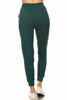 Picture of Leggings Depot Women's Relaxed fit Jogger Track Cuff Sweatpants with Pockets-JGA-ForestGreen-XL