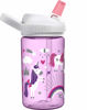 Picture of CamelBak eddy+ 14oz Kids Water Bottle with Tritan Renew - Straw Top, Leak-Proof When Closed, Unicorn Party